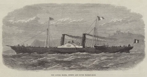 Die Louise Marie, Ostend und Dover Packet-Boat